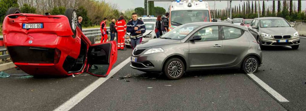 Klachten na auto ongeluk