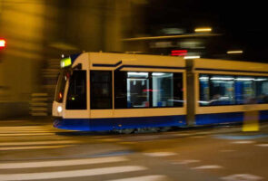 Aangereden door een tram