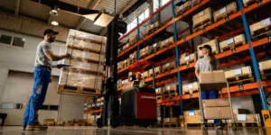 Beoordeling bedrijfsongeval elektrische stapelaar, ongeval stapelaar, aanrijding stapelaar, Rechtbank Gelderland 24 augustus 2026, ECLI:NL:RBGEL:2026:6747